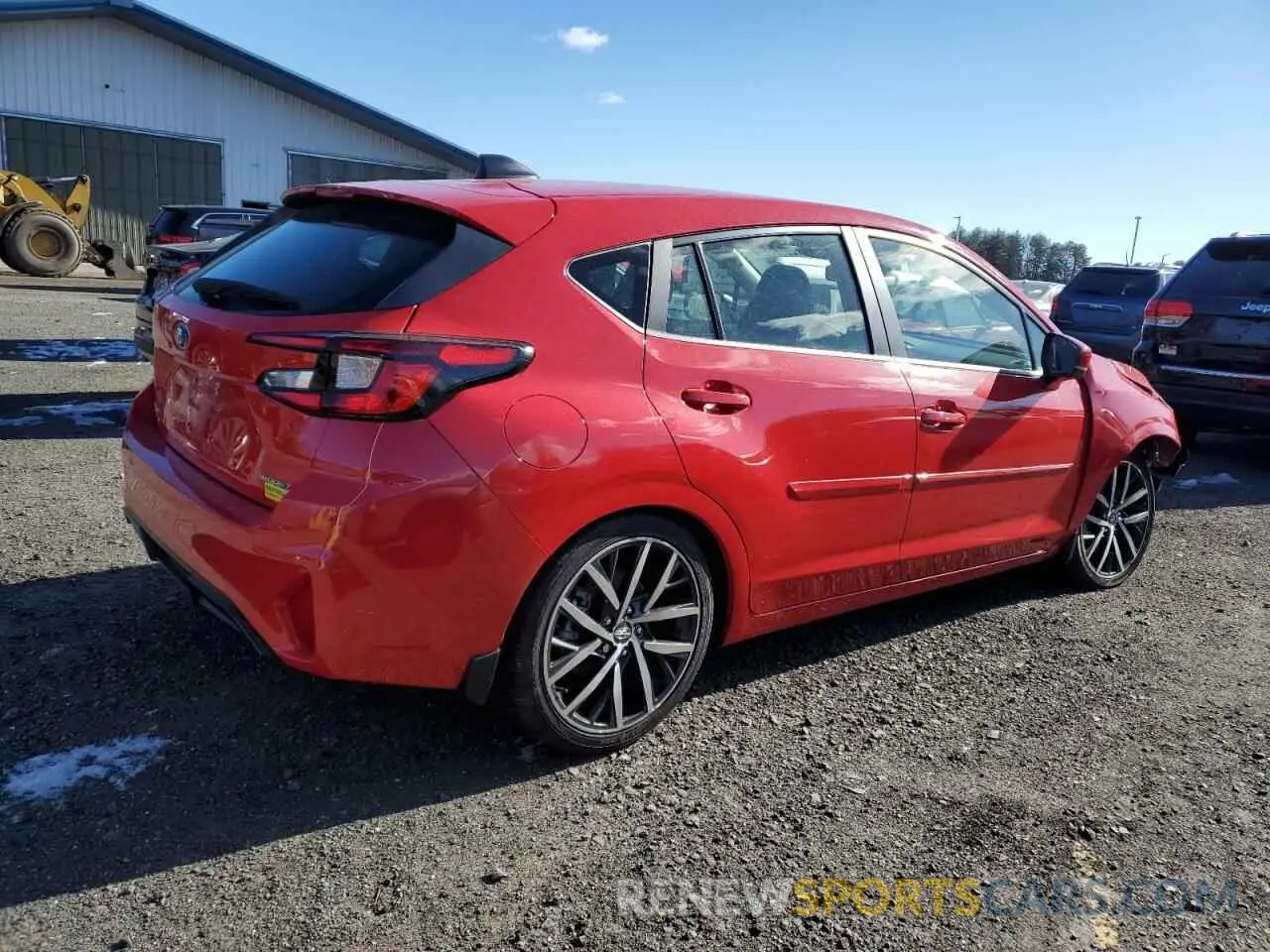 3 Photograph of a damaged car JF1GUAFC2R8860416 SUBARU IMPREZA 2024