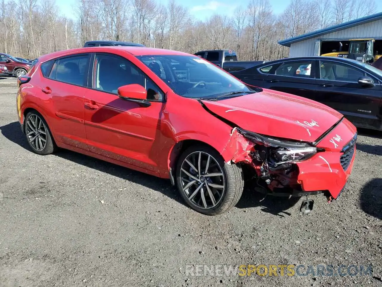 4 Photograph of a damaged car JF1GUAFC2R8860416 SUBARU IMPREZA 2024
