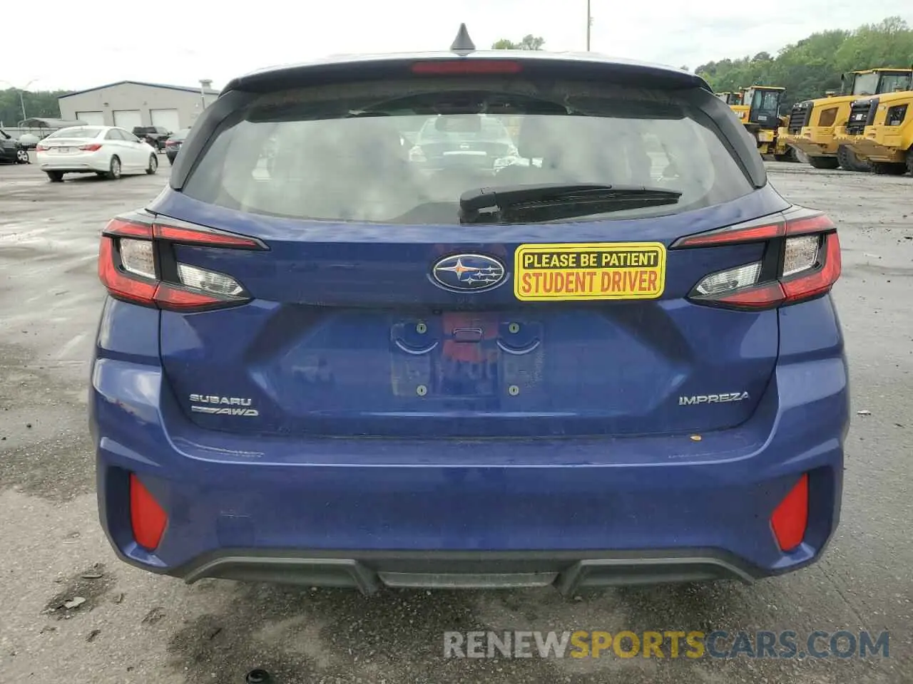 6 Фотография поврежденного автомобиля JF1GUAFC2R8865678 SUBARU IMPREZA 2024