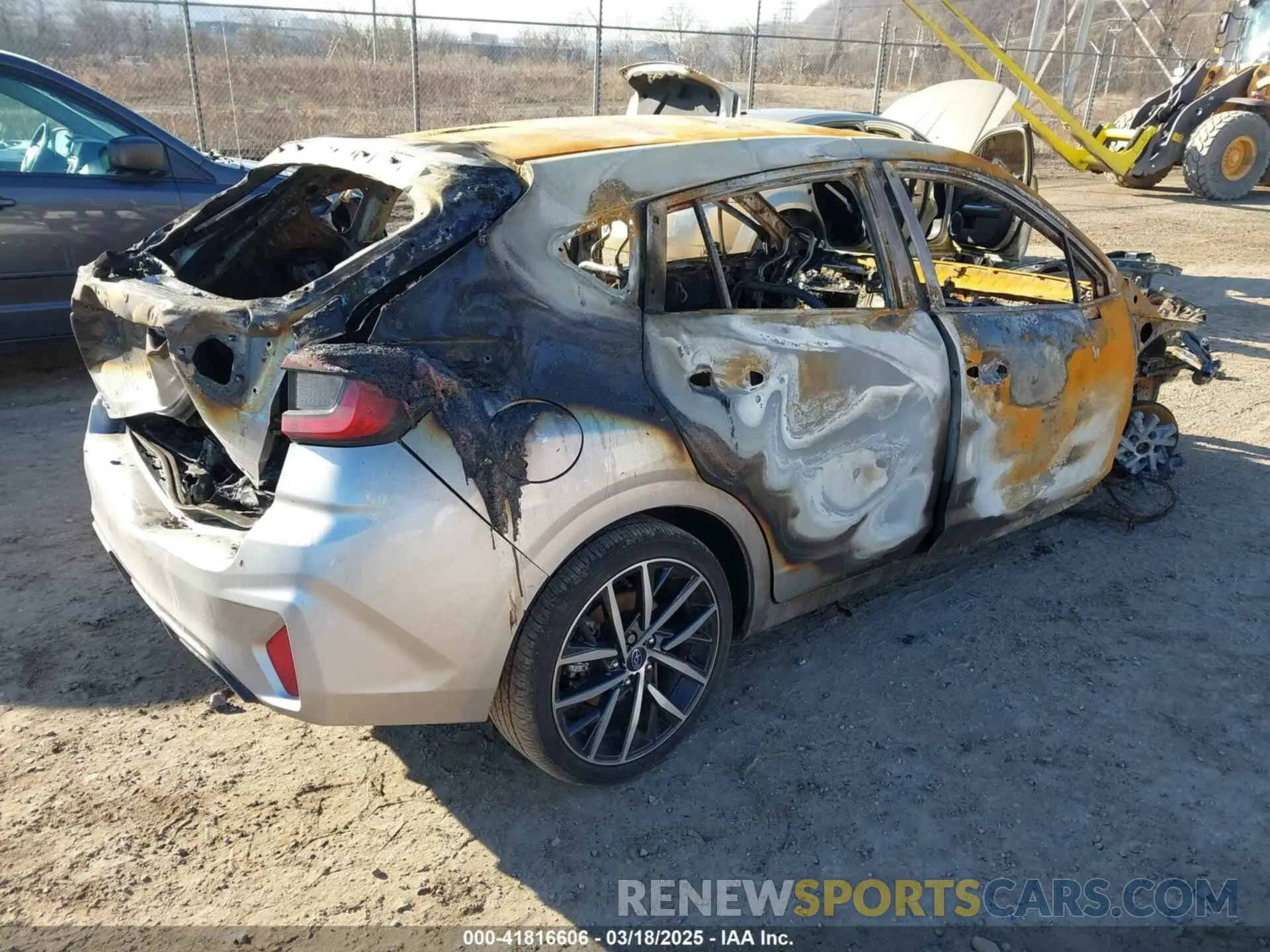4 Photograph of a damaged car JF1GUAFC3R8354125 SUBARU IMPREZA 2024