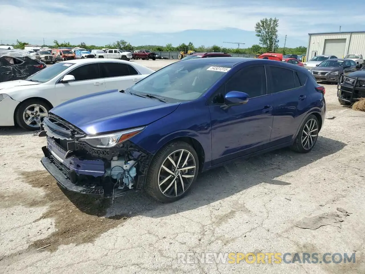1 Photograph of a damaged car JF1GUAFC3R8889116 SUBARU IMPREZA 2024