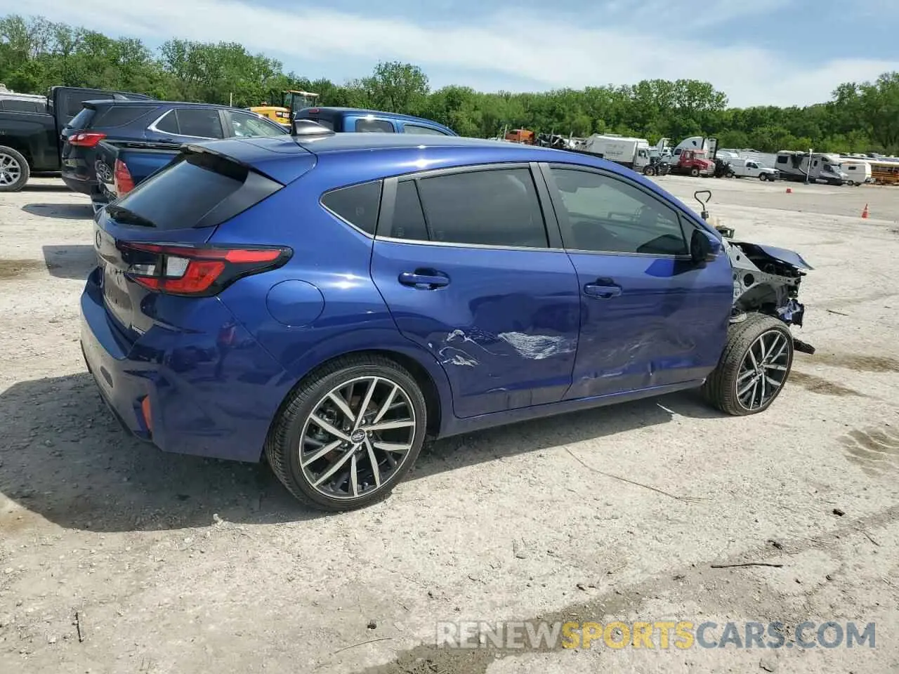 3 Photograph of a damaged car JF1GUAFC3R8889116 SUBARU IMPREZA 2024