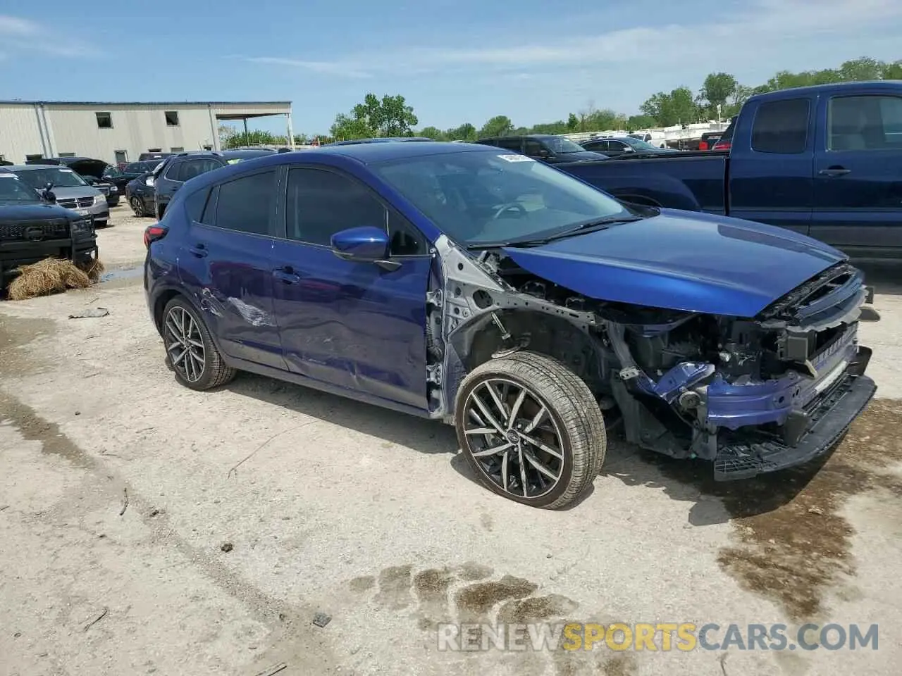 4 Photograph of a damaged car JF1GUAFC3R8889116 SUBARU IMPREZA 2024