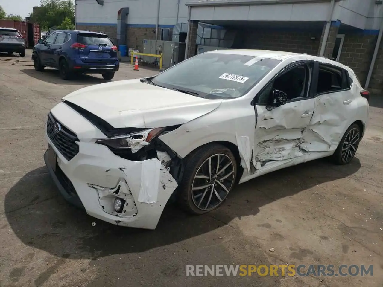 1 Photograph of a damaged car JF1GUAFC5R8225089 SUBARU IMPREZA 2024