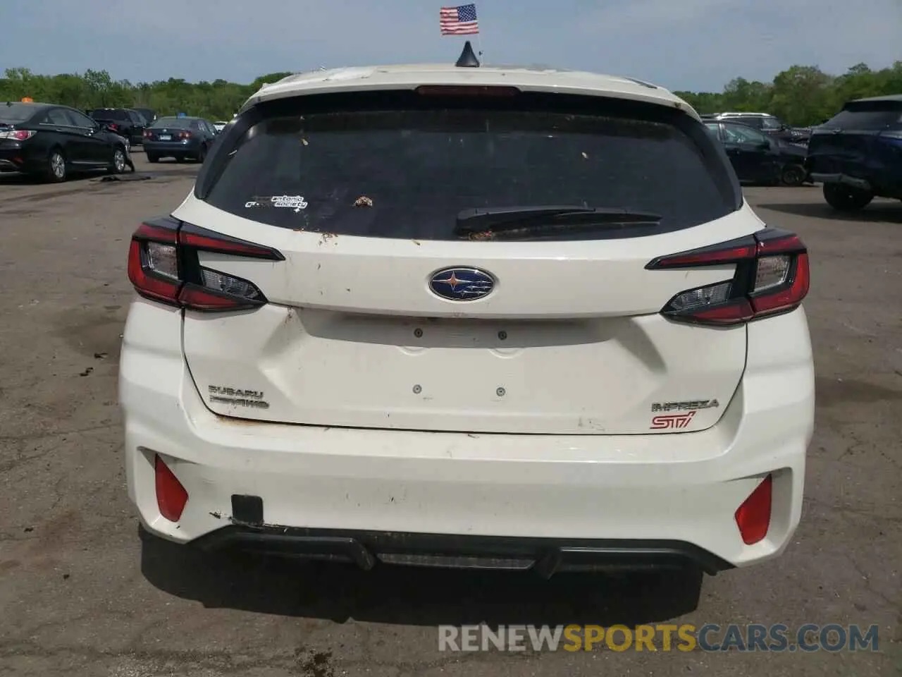 6 Photograph of a damaged car JF1GUAFC5R8225089 SUBARU IMPREZA 2024