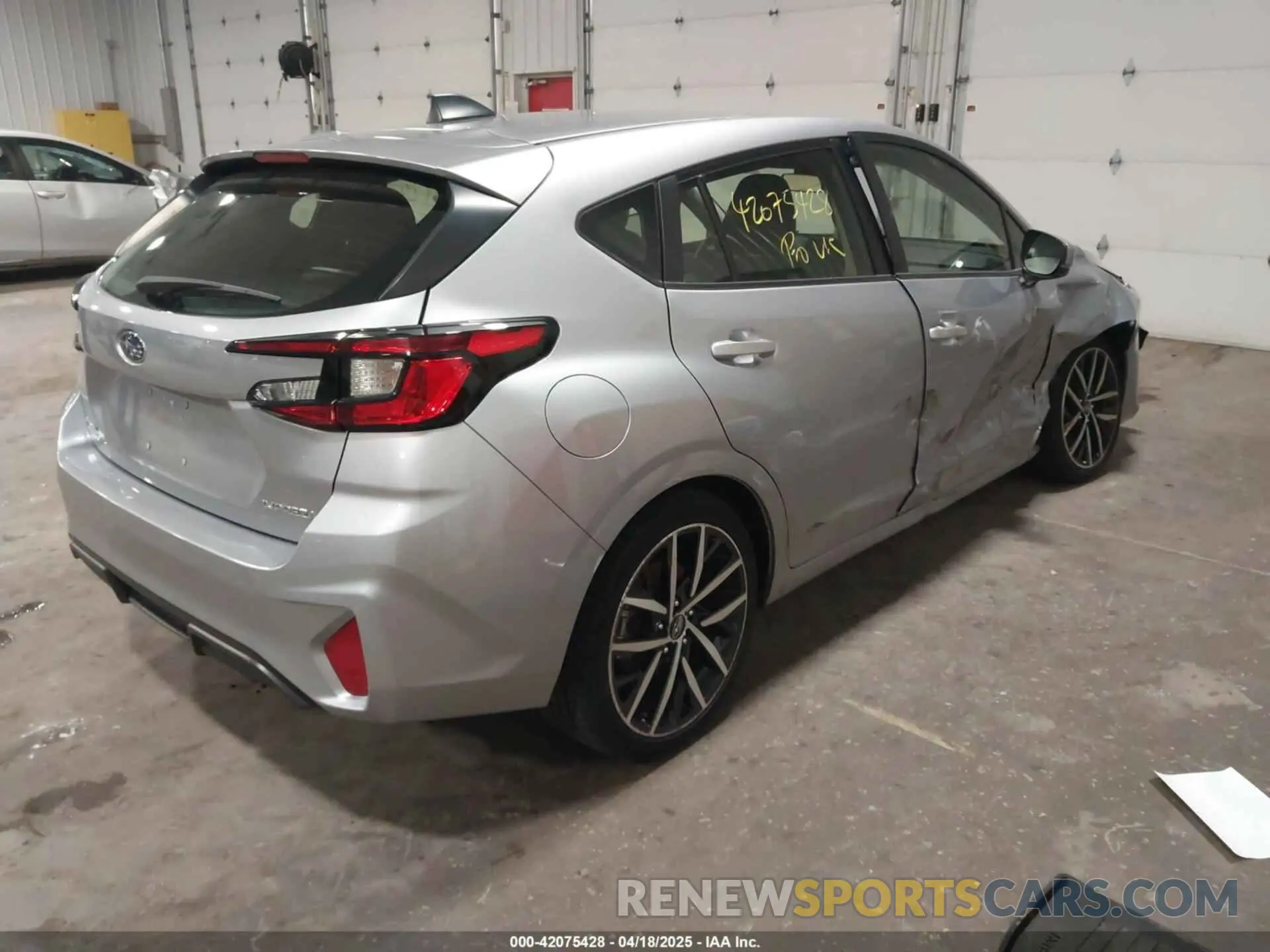 4 Photograph of a damaged car JF1GUAFC6R8224162 SUBARU IMPREZA 2024