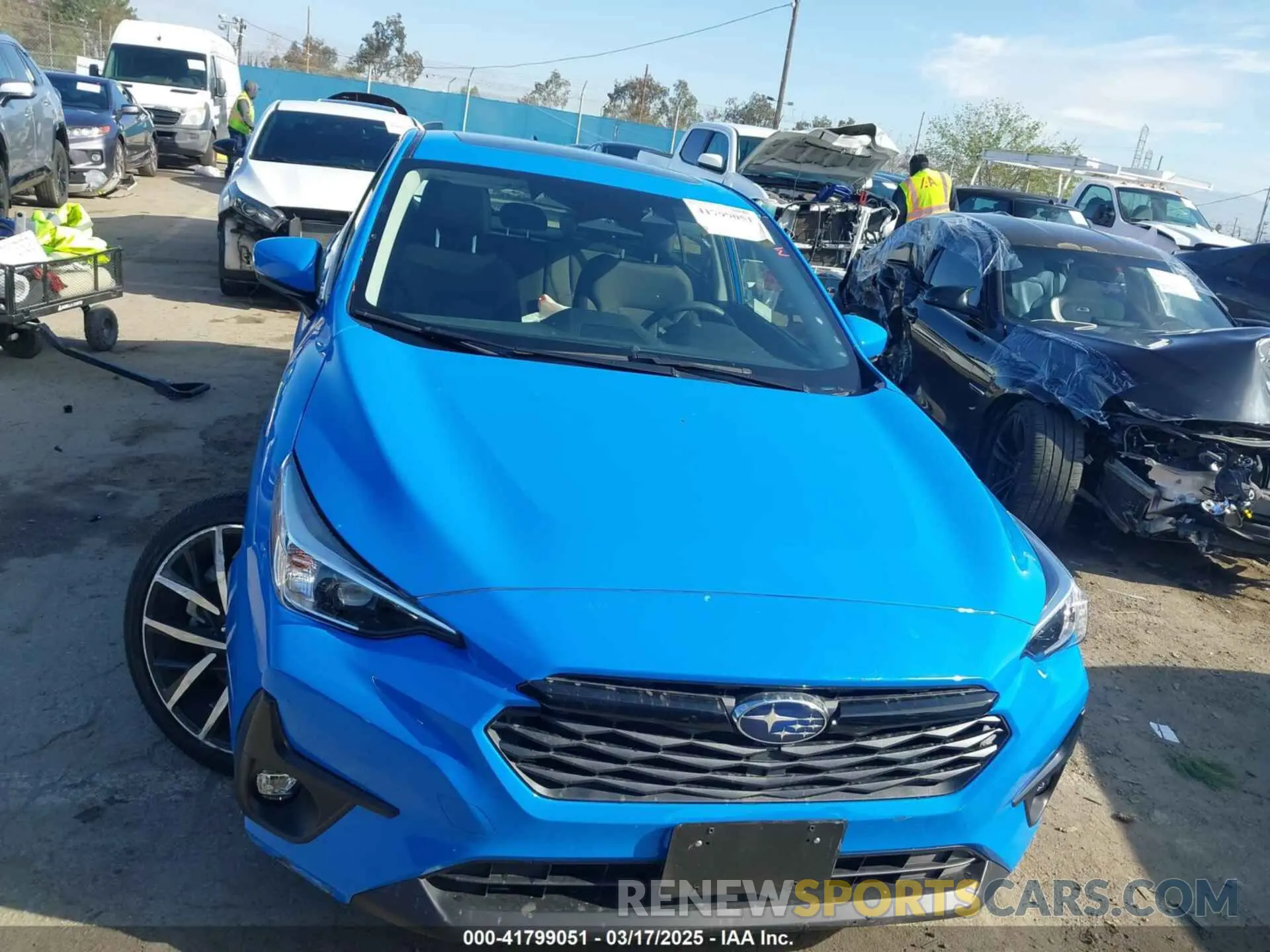 12 Фотография поврежденного автомобиля JF1GUAFC6R8267139 SUBARU IMPREZA 2024
