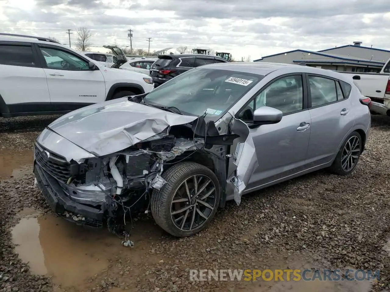 1 Photograph of a damaged car JF1GUAFC6R8307610 SUBARU IMPREZA 2024