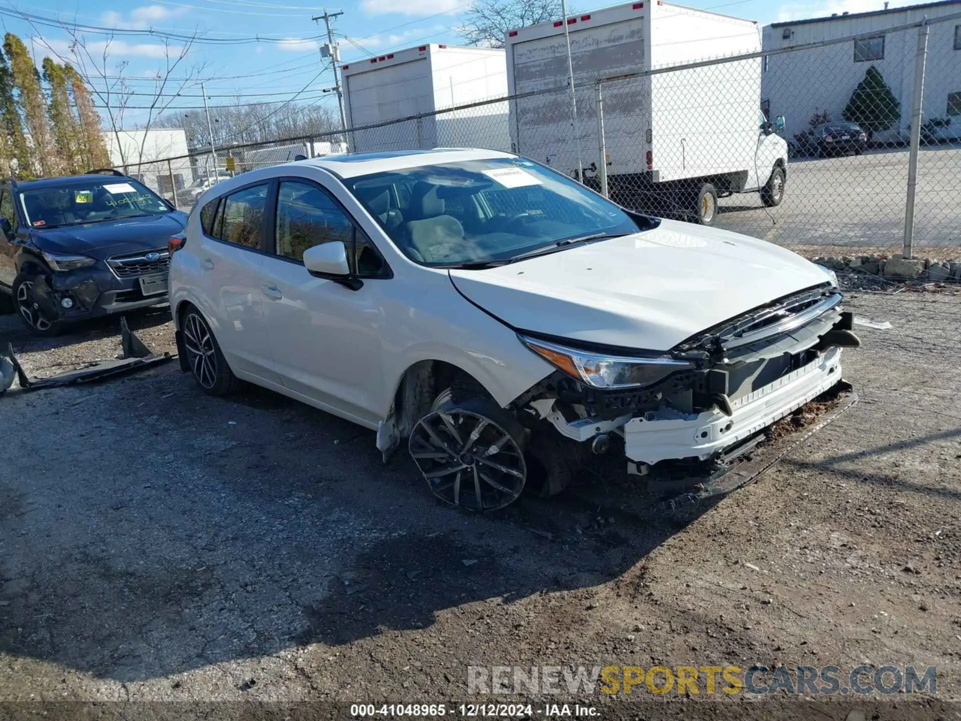 1 Photograph of a damaged car JF1GUAFC6R8378712 SUBARU IMPREZA 2024