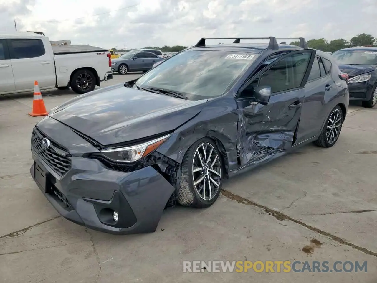 1 Photograph of a damaged car JF1GUAFC9R8284677 SUBARU IMPREZA 2024