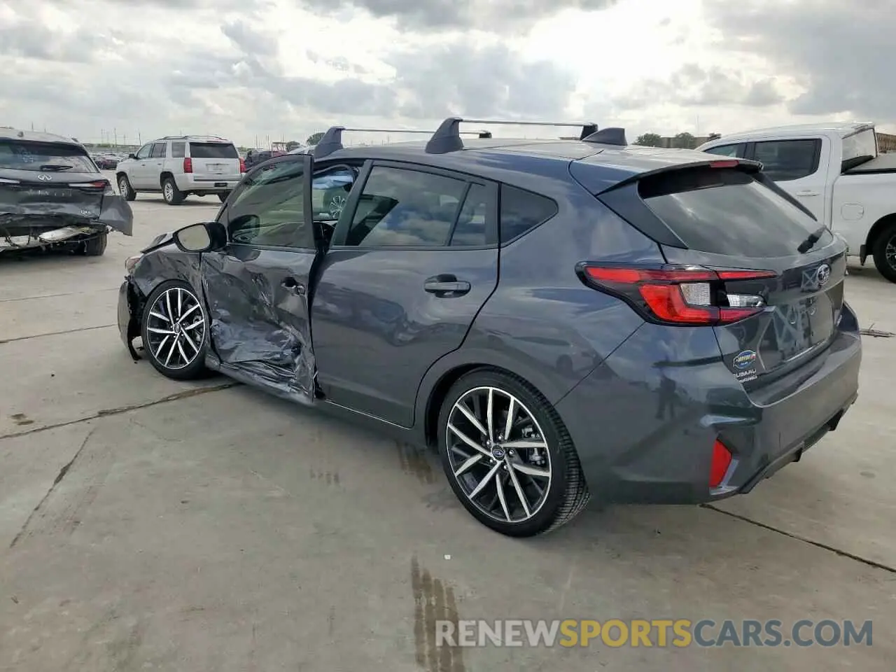 2 Photograph of a damaged car JF1GUAFC9R8284677 SUBARU IMPREZA 2024