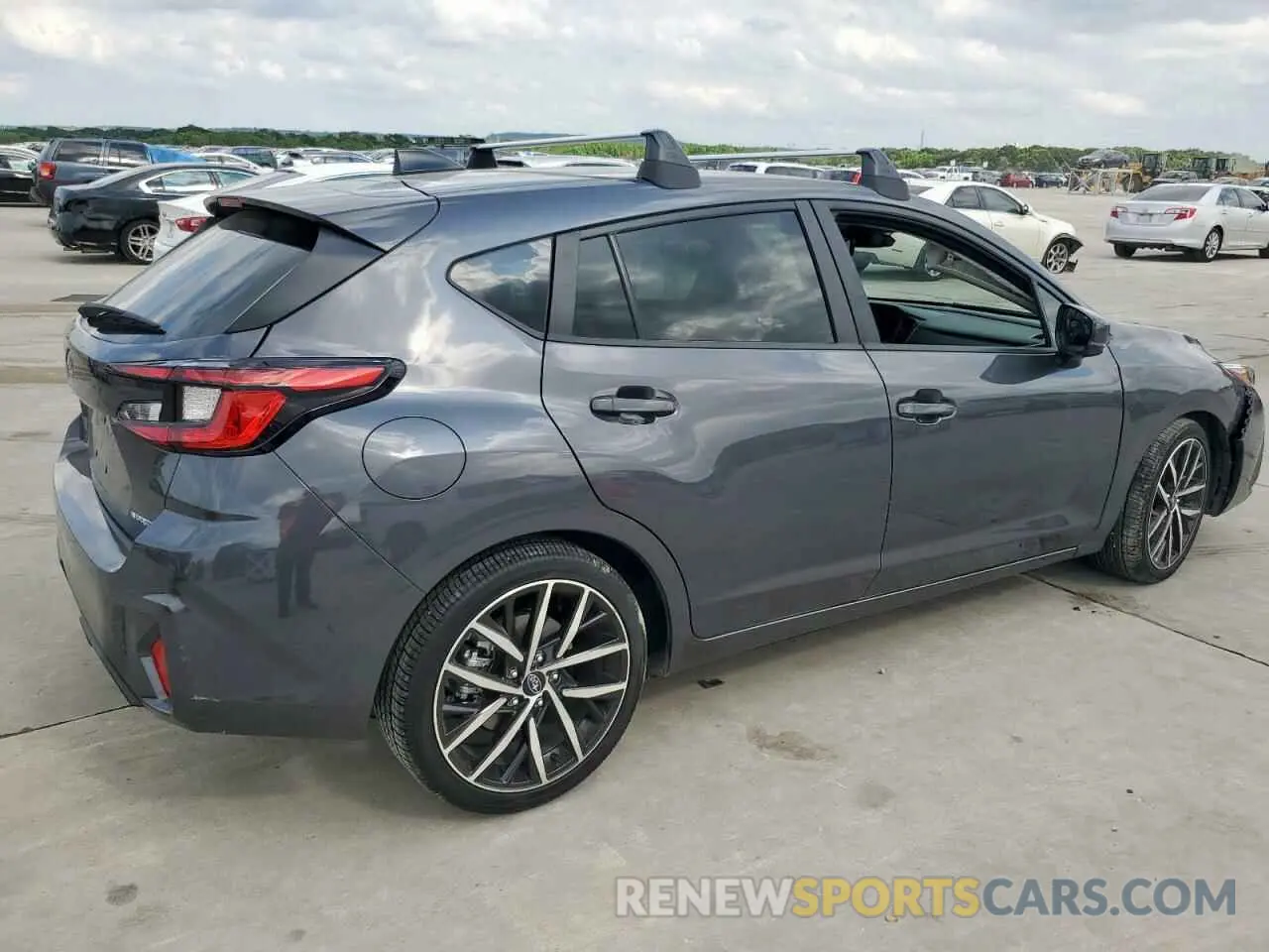 3 Photograph of a damaged car JF1GUAFC9R8284677 SUBARU IMPREZA 2024