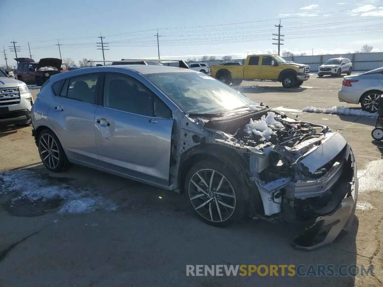 4 Photograph of a damaged car JF1GUAFC9R8303423 SUBARU IMPREZA 2024