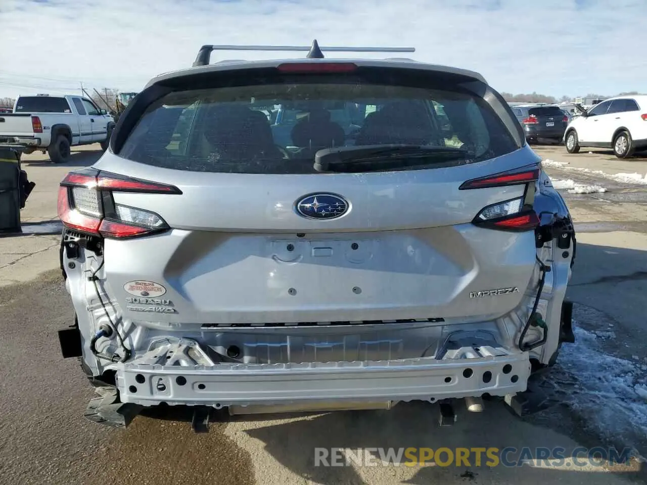 6 Photograph of a damaged car JF1GUAFC9R8303423 SUBARU IMPREZA 2024