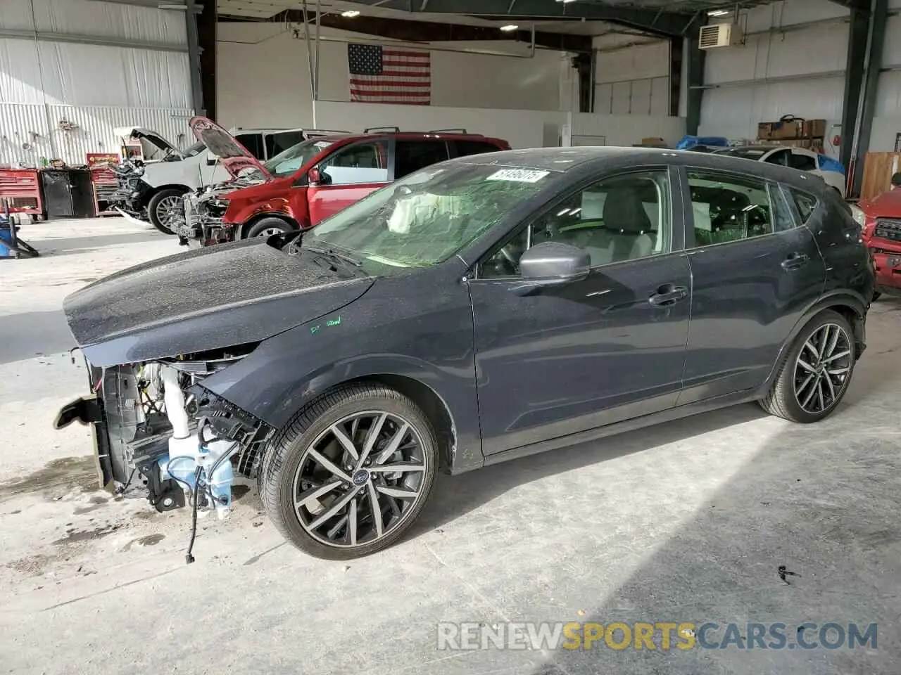 1 Photograph of a damaged car JF1GUAFC9R8860977 SUBARU IMPREZA 2024