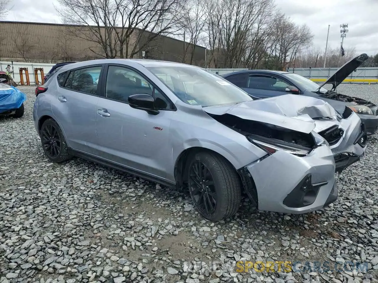 4 Photograph of a damaged car JF1GUHHC7R8272355 SUBARU IMPREZA 2024