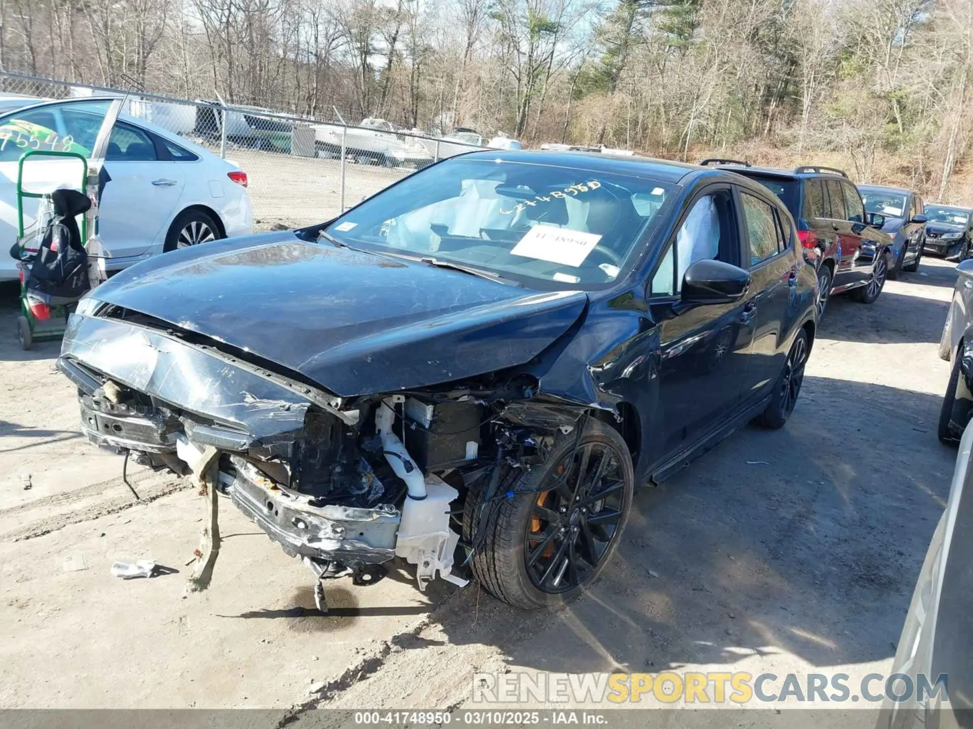 2 Фотография поврежденного автомобиля JF1GUHHC7R8272422 SUBARU IMPREZA 2024