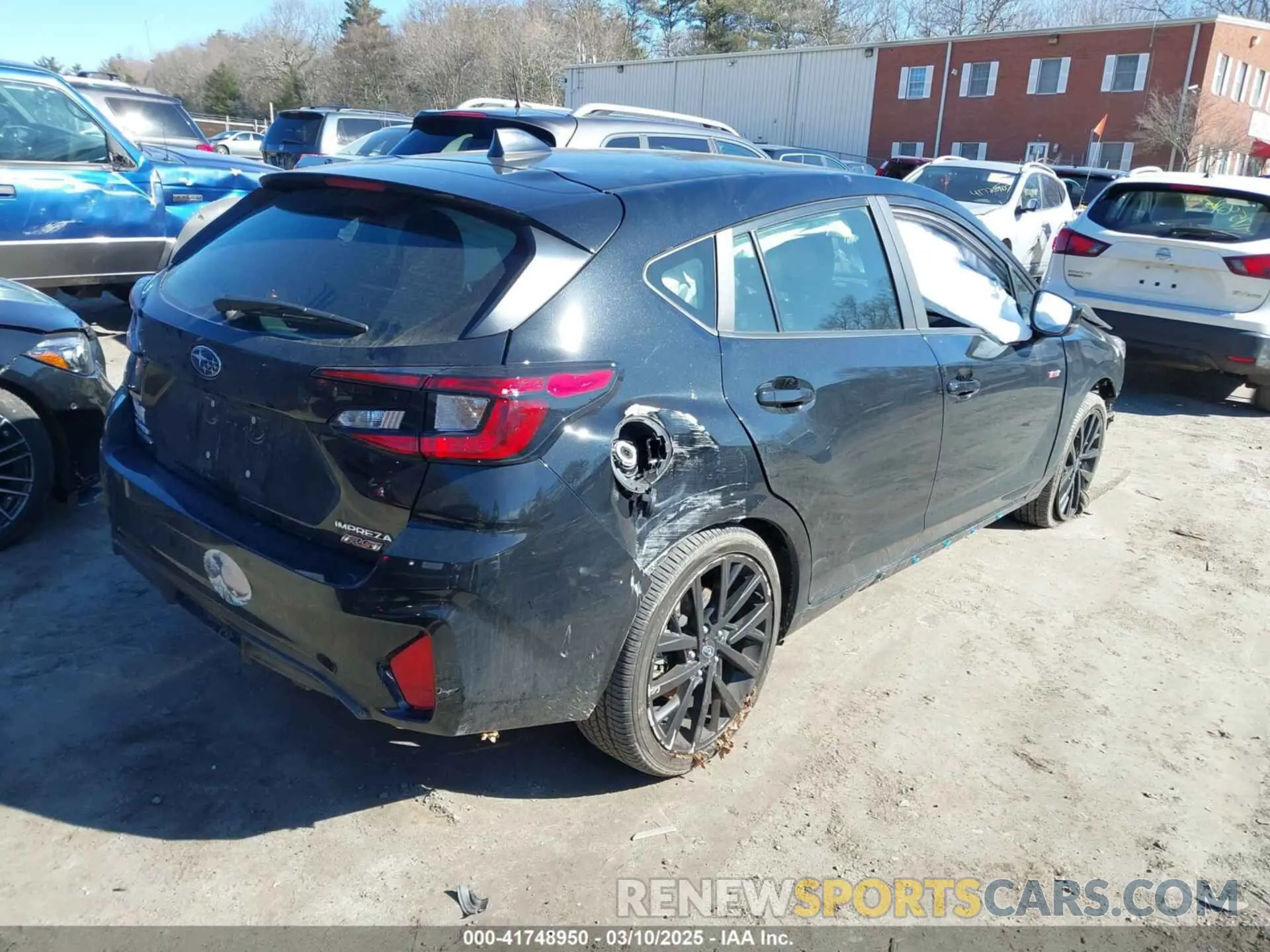 4 Фотография поврежденного автомобиля JF1GUHHC7R8272422 SUBARU IMPREZA 2024