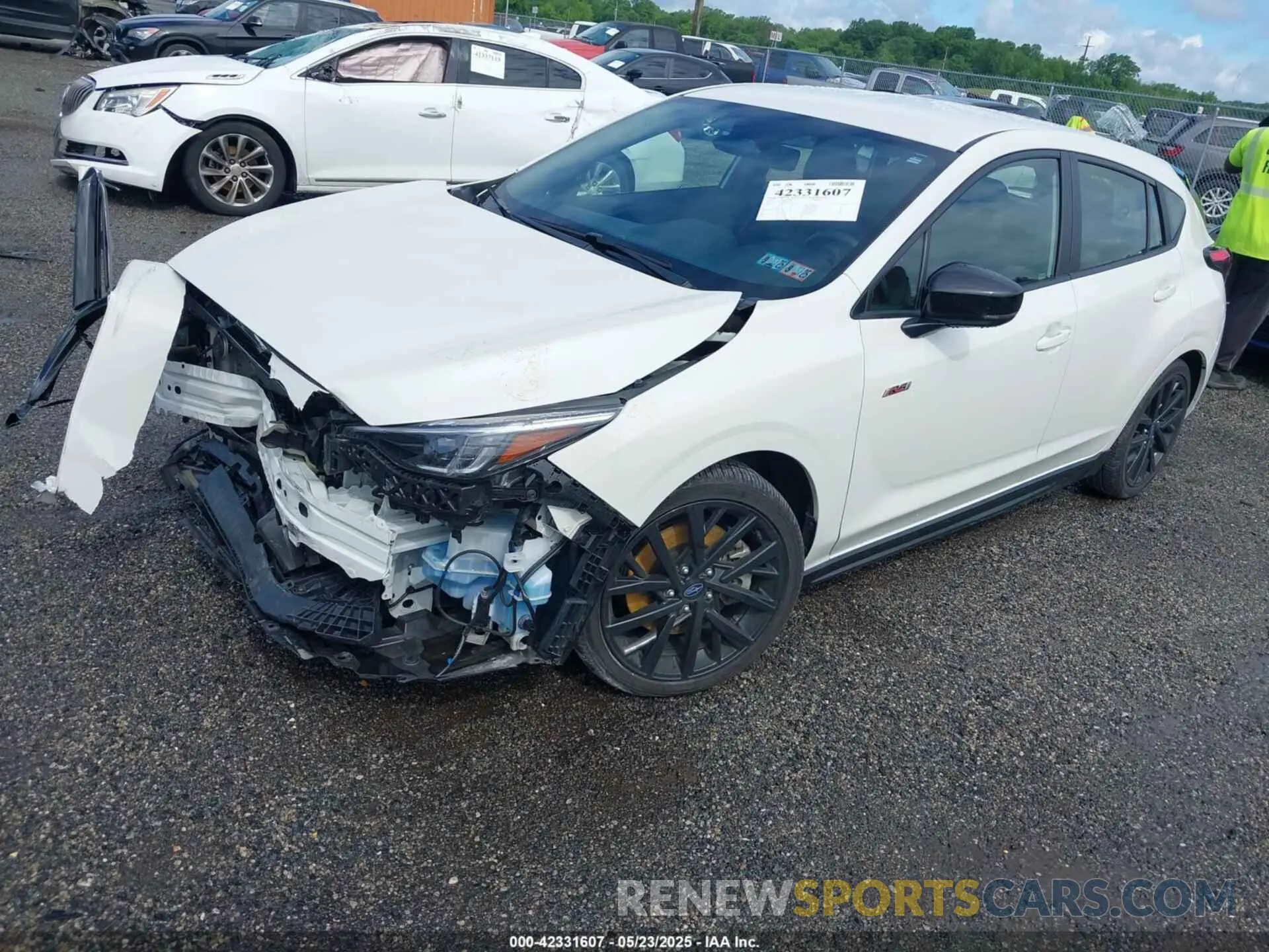 2 Photograph of a damaged car JF1GUHHC7R8865729 SUBARU IMPREZA 2024
