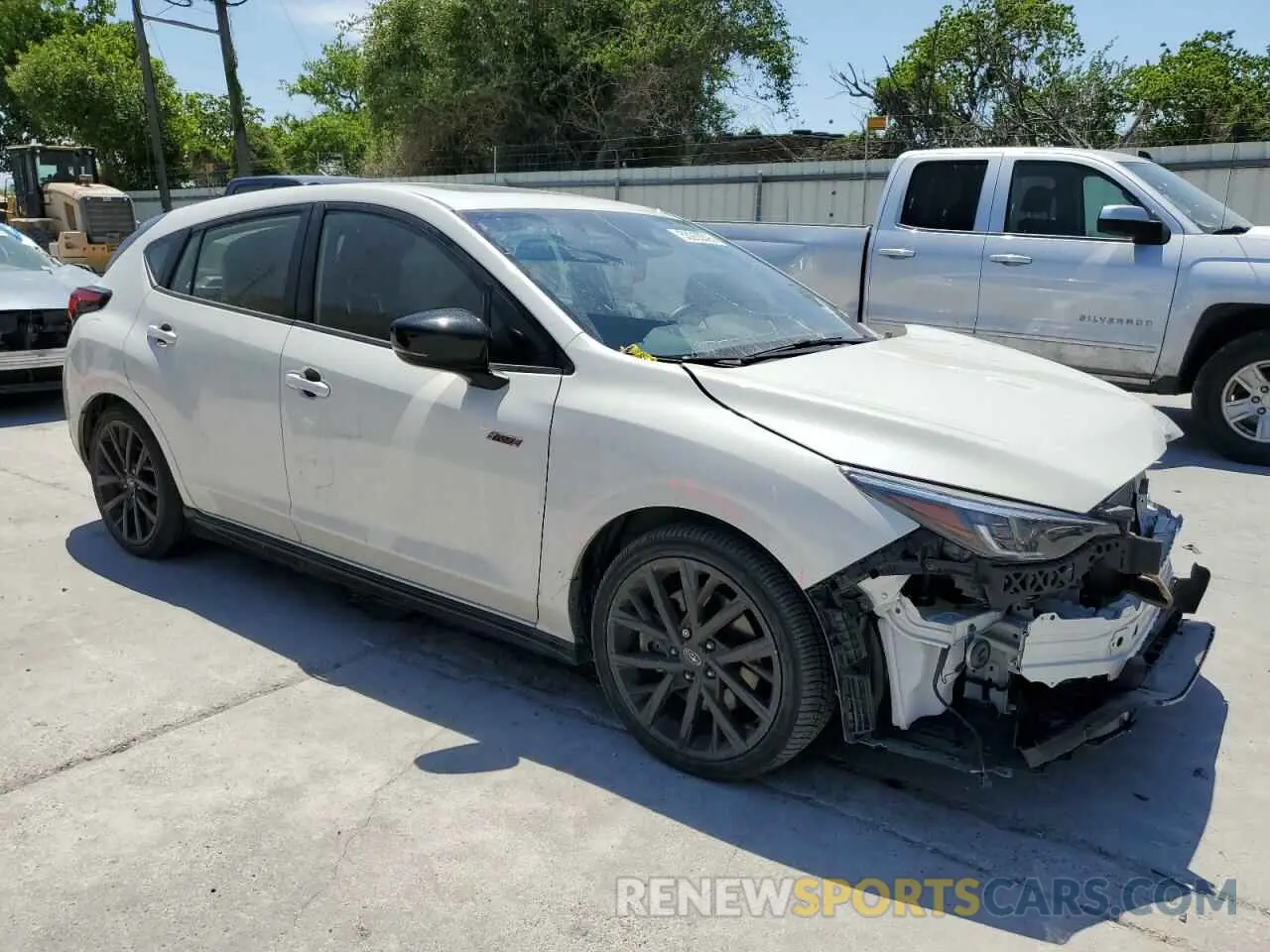 4 Photograph of a damaged car JF1GUHJC1R8269672 SUBARU IMPREZA 2024