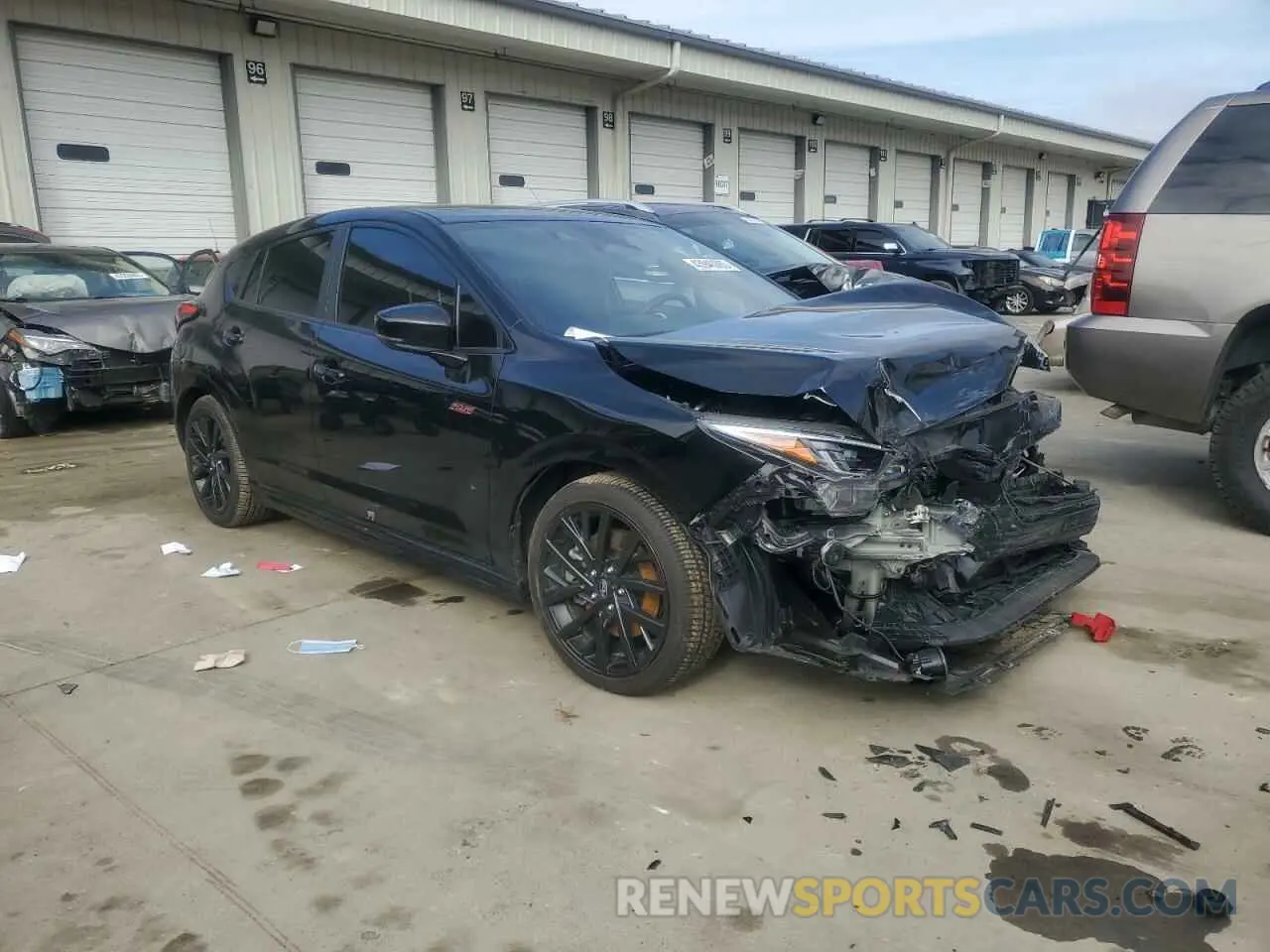 4 Photograph of a damaged car JF1GUHJC4R8322431 SUBARU IMPREZA 2024