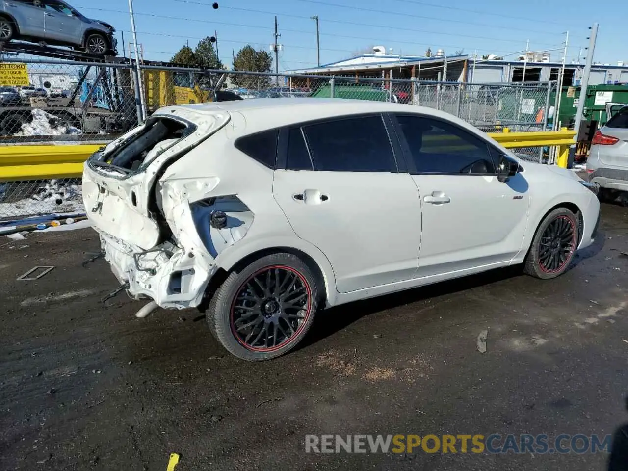 3 Photograph of a damaged car JF1GUHJCXR8270450 SUBARU IMPREZA 2024