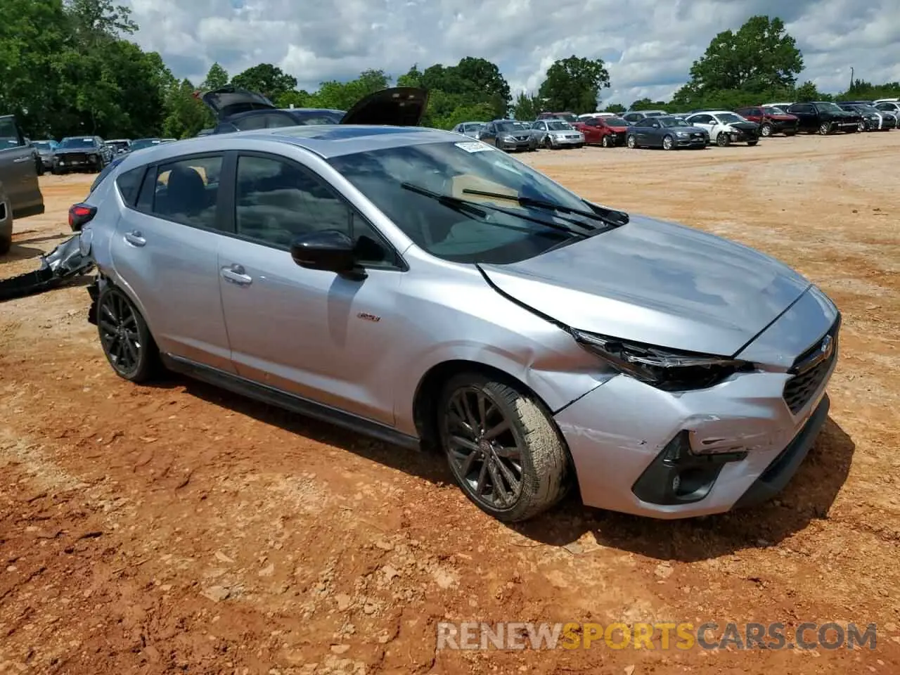 4 Photograph of a damaged car JF1GUHJCXR8316262 SUBARU IMPREZA 2024