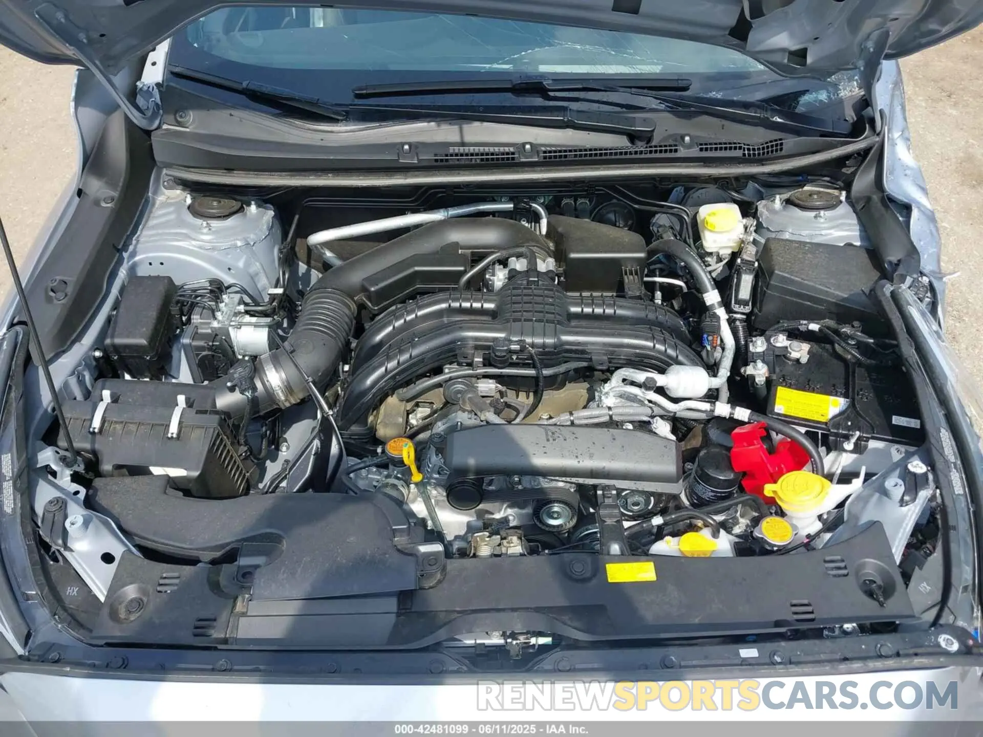 18 Photograph of a damaged car JF1GUABC0S8222127 SUBARU IMPREZA 2025