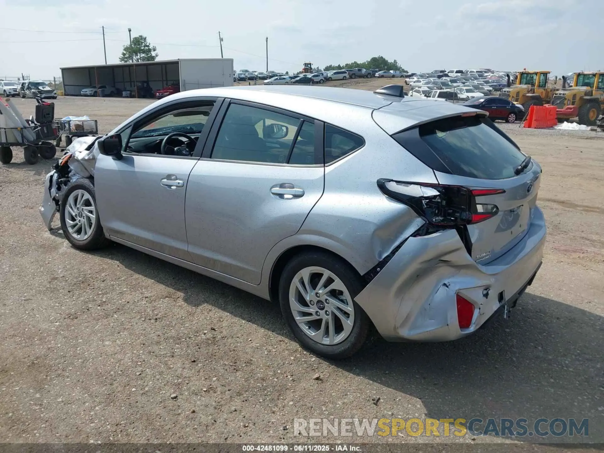 3 Photograph of a damaged car JF1GUABC0S8222127 SUBARU IMPREZA 2025