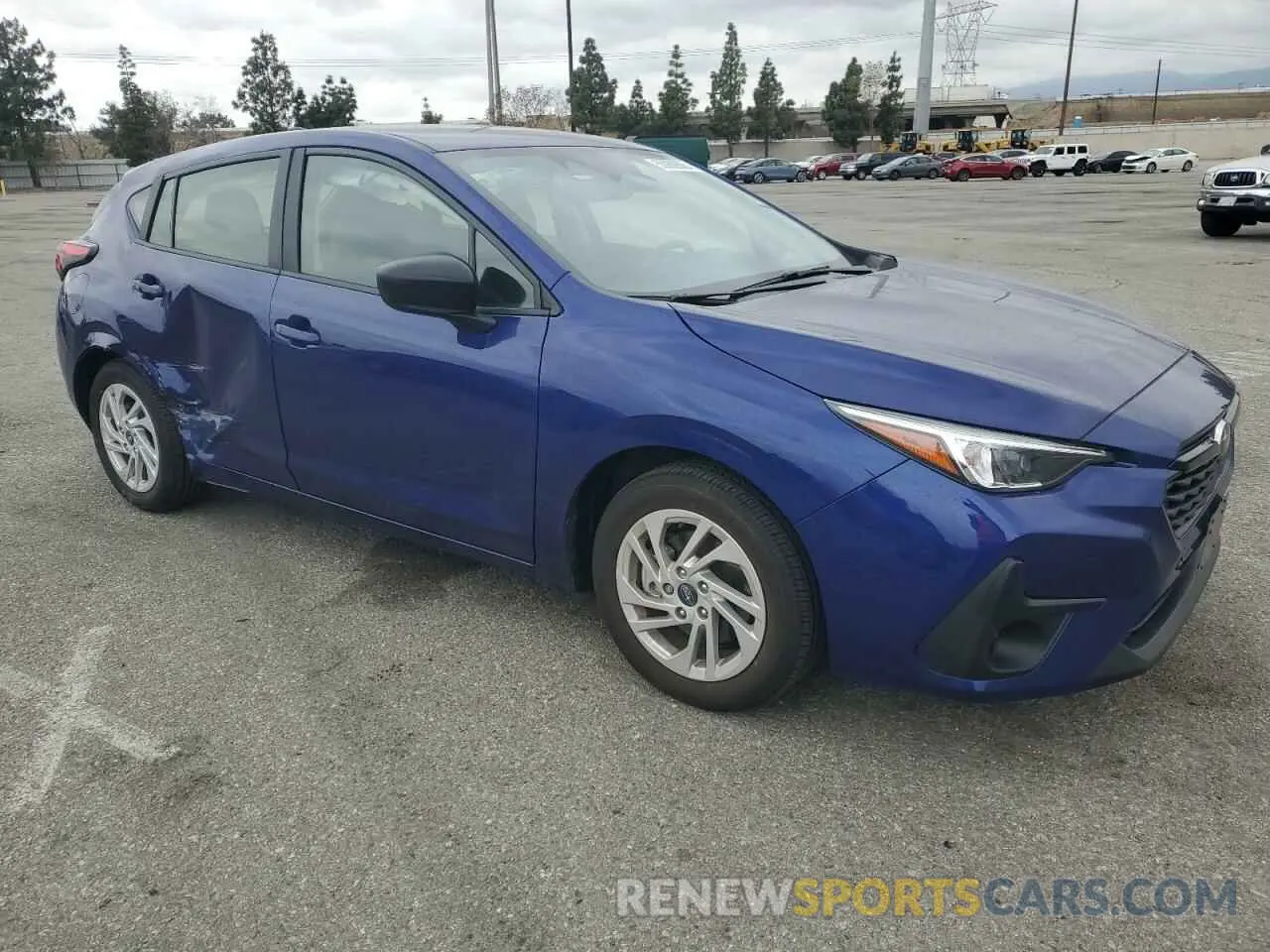 4 Photograph of a damaged car JF1GUABC1S8222153 SUBARU IMPREZA 2025