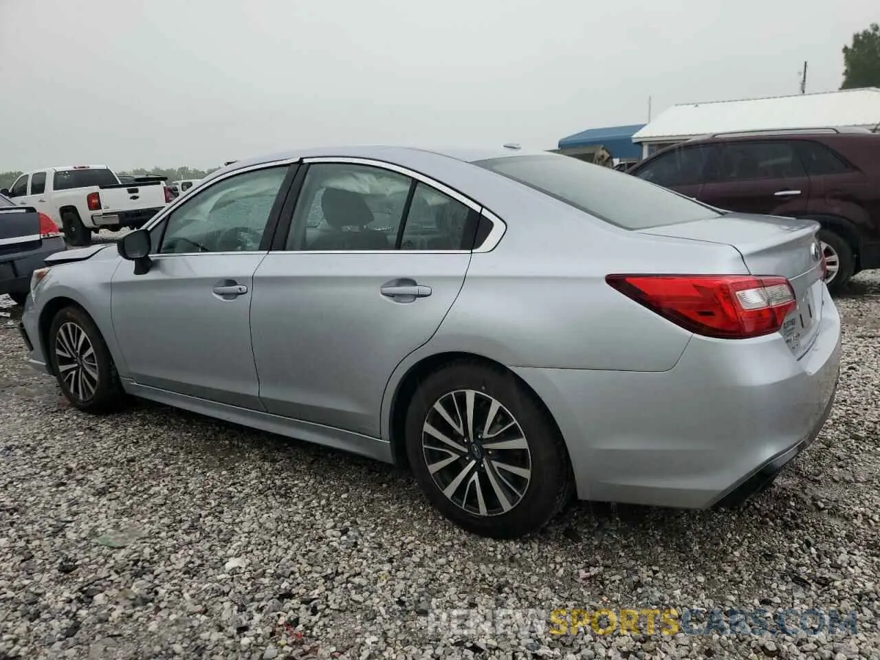 2 Photograph of a damaged car 4S3BNAB60K3007677 SUBARU LEGACY 2019