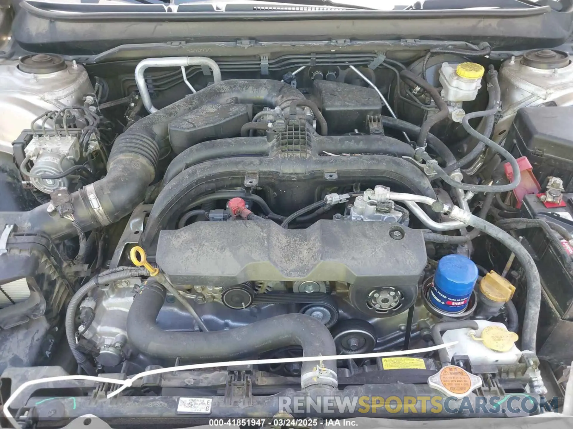 10 Photograph of a damaged car 4S3BNAB63K3005292 SUBARU LEGACY 2019