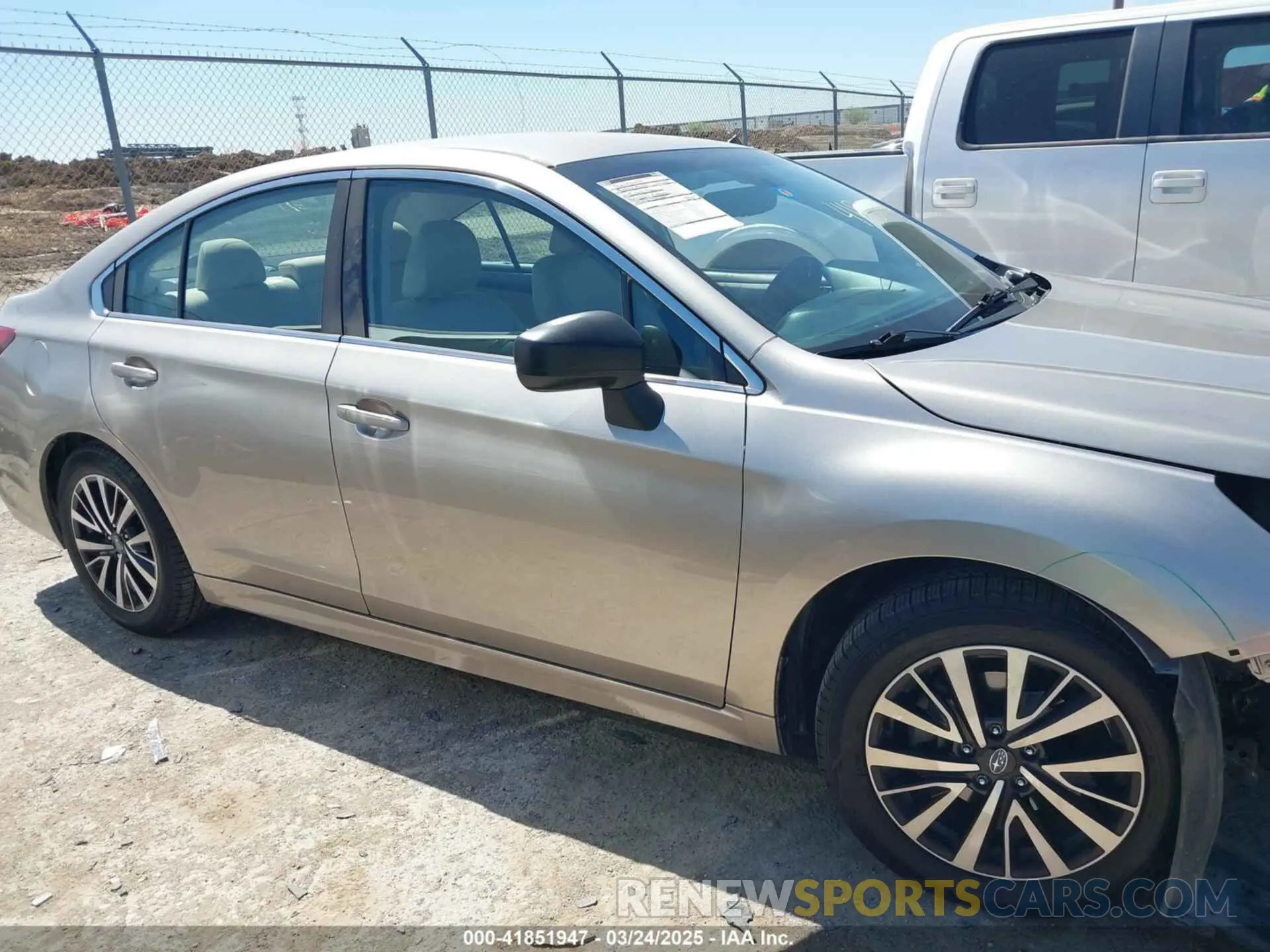 13 Photograph of a damaged car 4S3BNAB63K3005292 SUBARU LEGACY 2019
