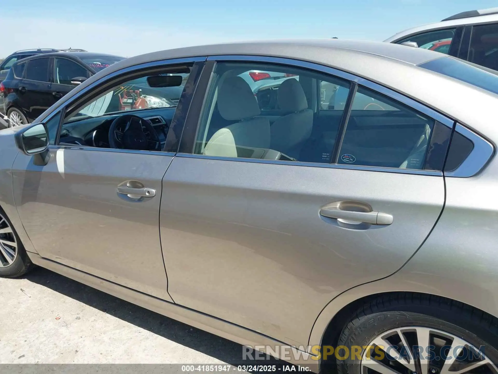 14 Photograph of a damaged car 4S3BNAB63K3005292 SUBARU LEGACY 2019