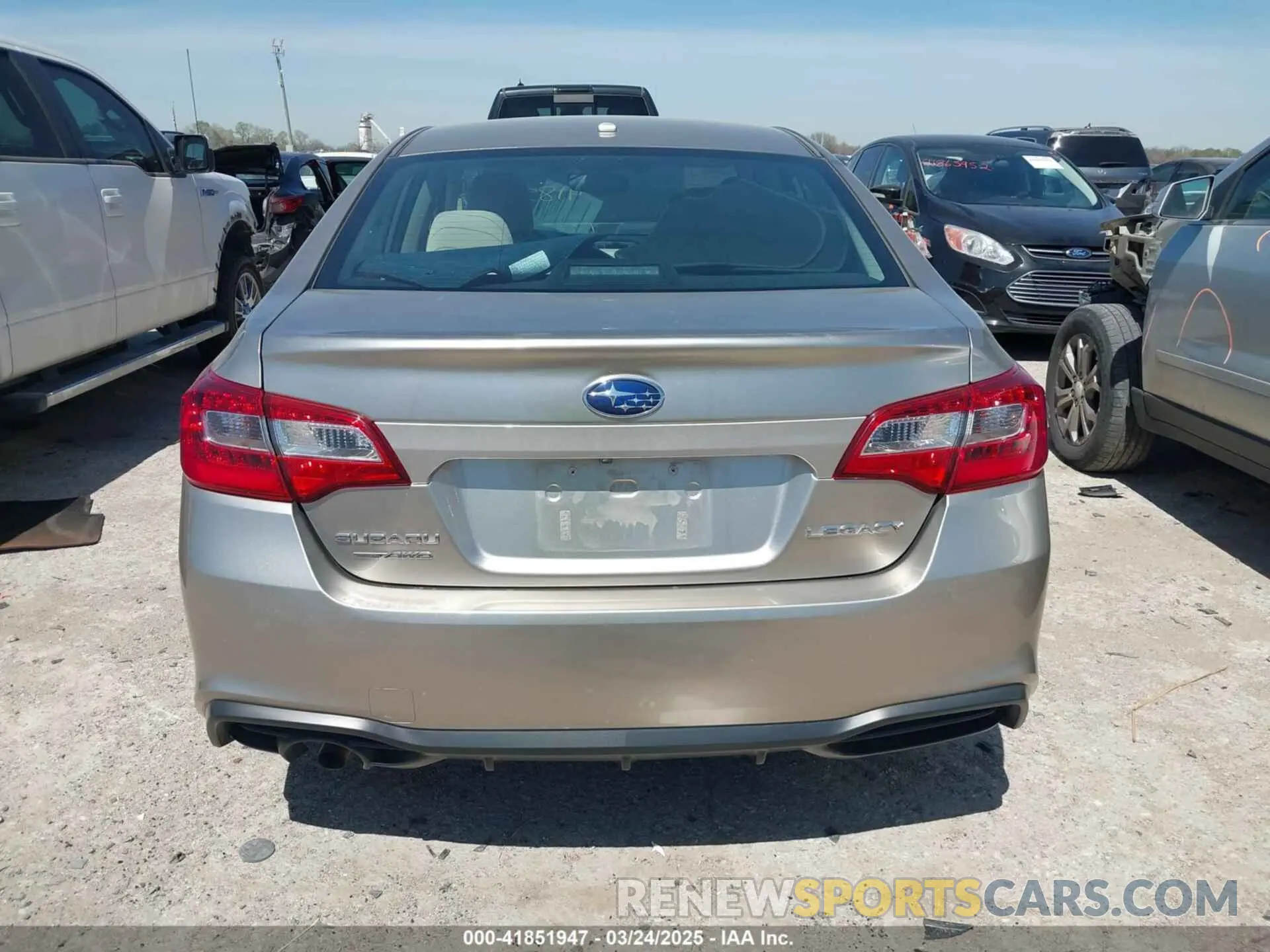 16 Photograph of a damaged car 4S3BNAB63K3005292 SUBARU LEGACY 2019