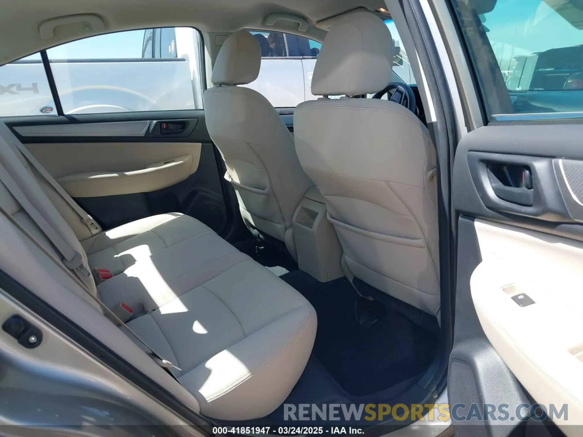 8 Photograph of a damaged car 4S3BNAB63K3005292 SUBARU LEGACY 2019
