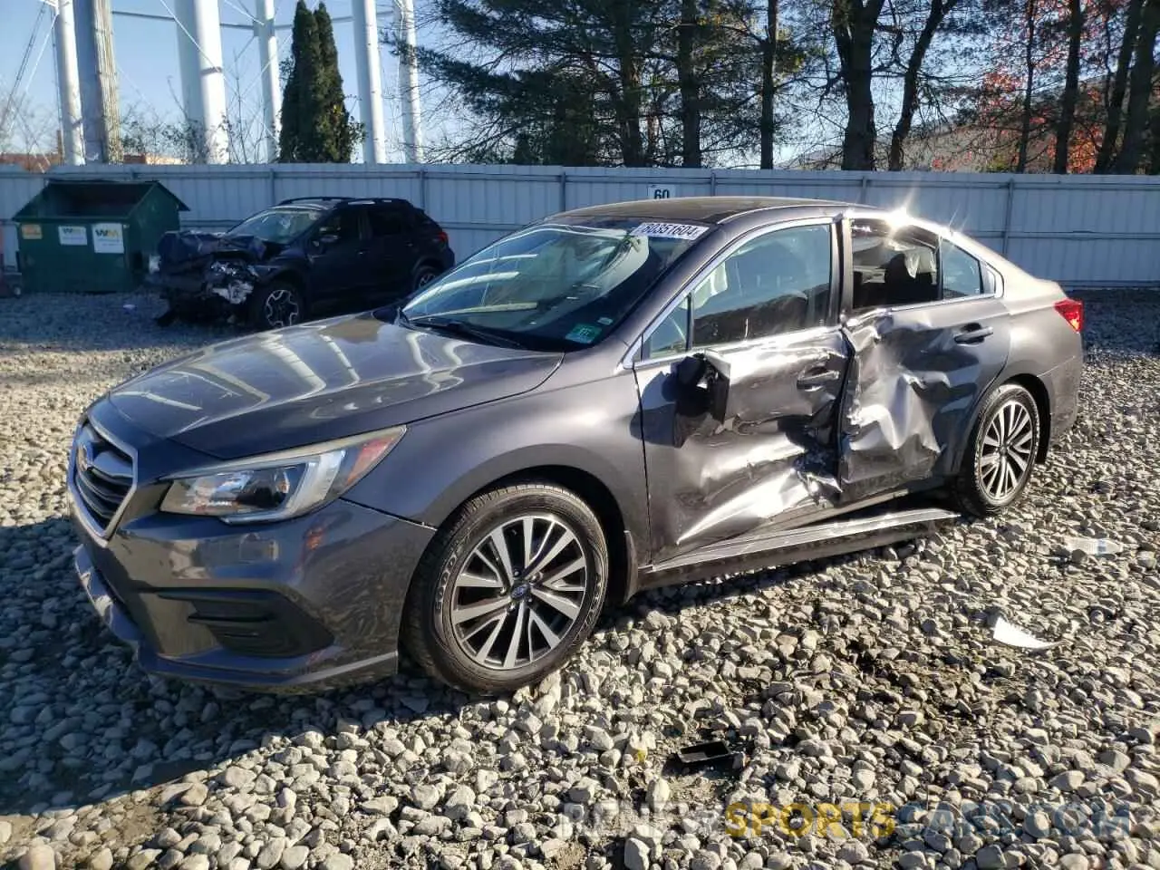 1 Фотография поврежденного автомобиля 4S3BNAB68K3004476 SUBARU LEGACY 2019