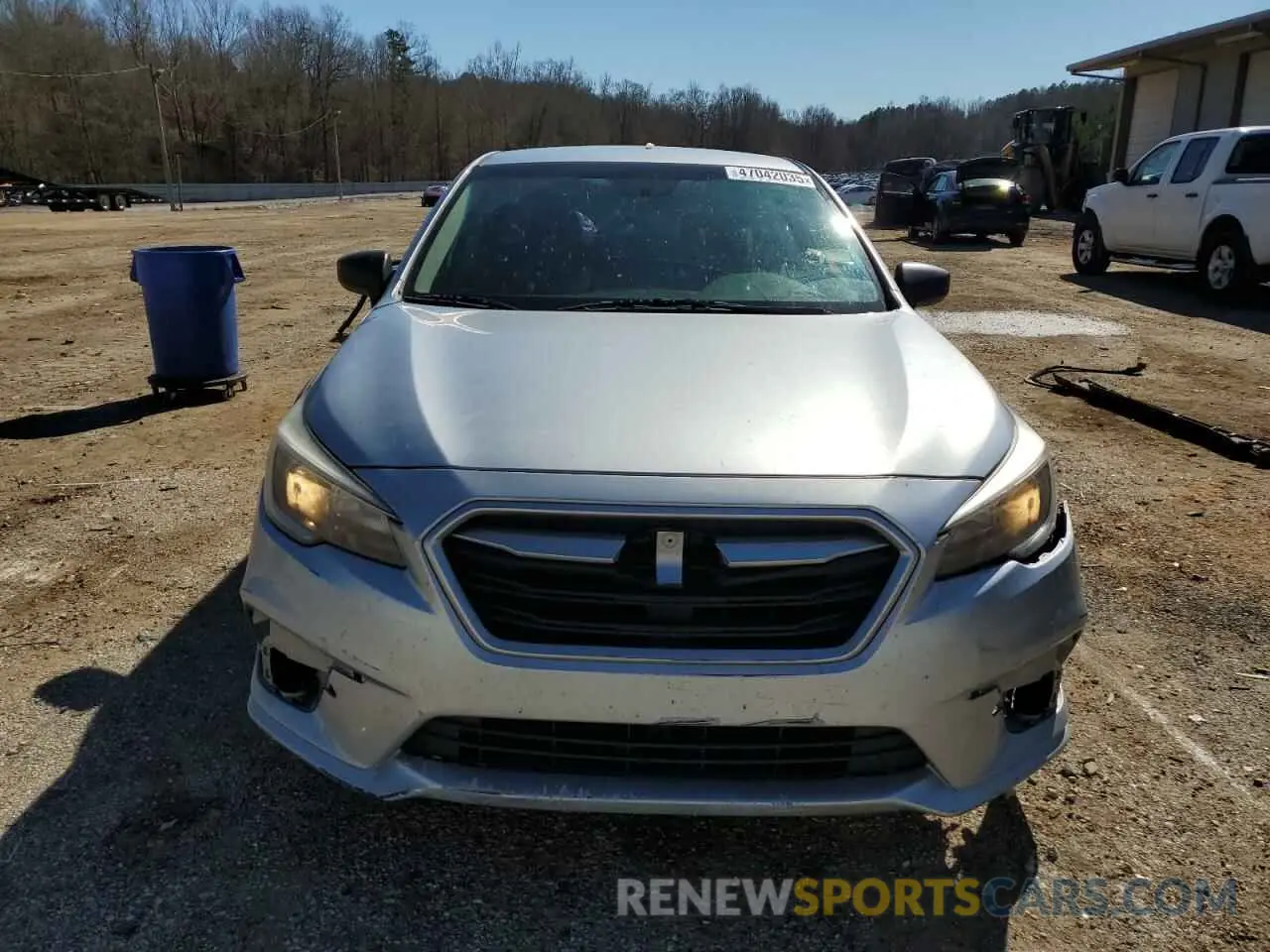 5 Photograph of a damaged car 4S3BNAB68K3026350 SUBARU LEGACY 2019