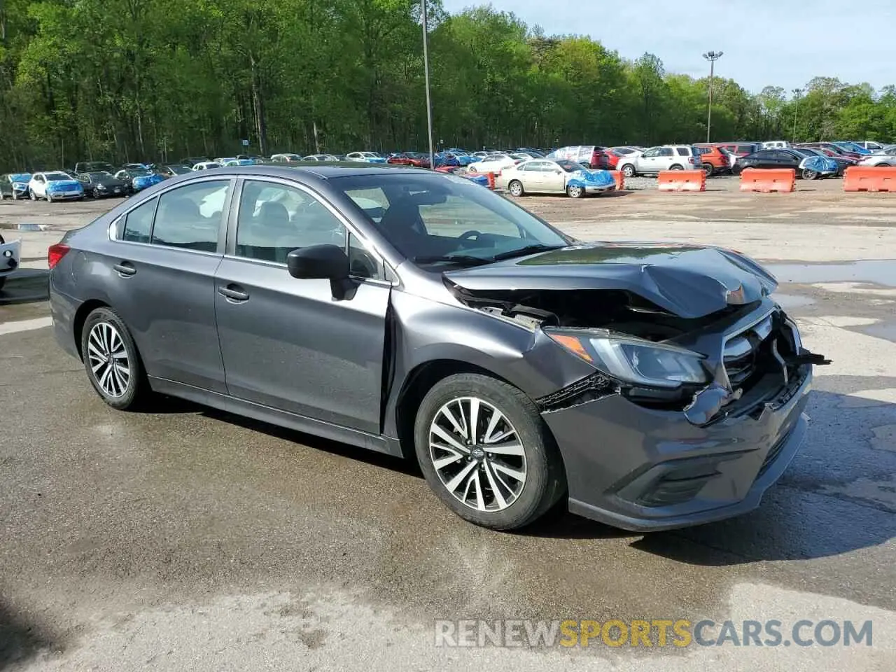 4 Photograph of a damaged car 4S3BNAB69K3033274 SUBARU LEGACY 2019