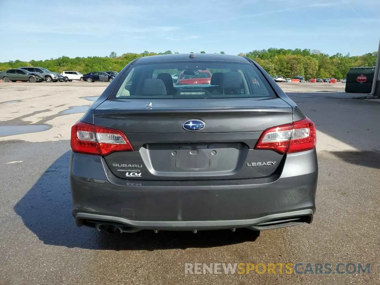 6 Photograph of a damaged car 4S3BNAB69K3033274 SUBARU LEGACY 2019