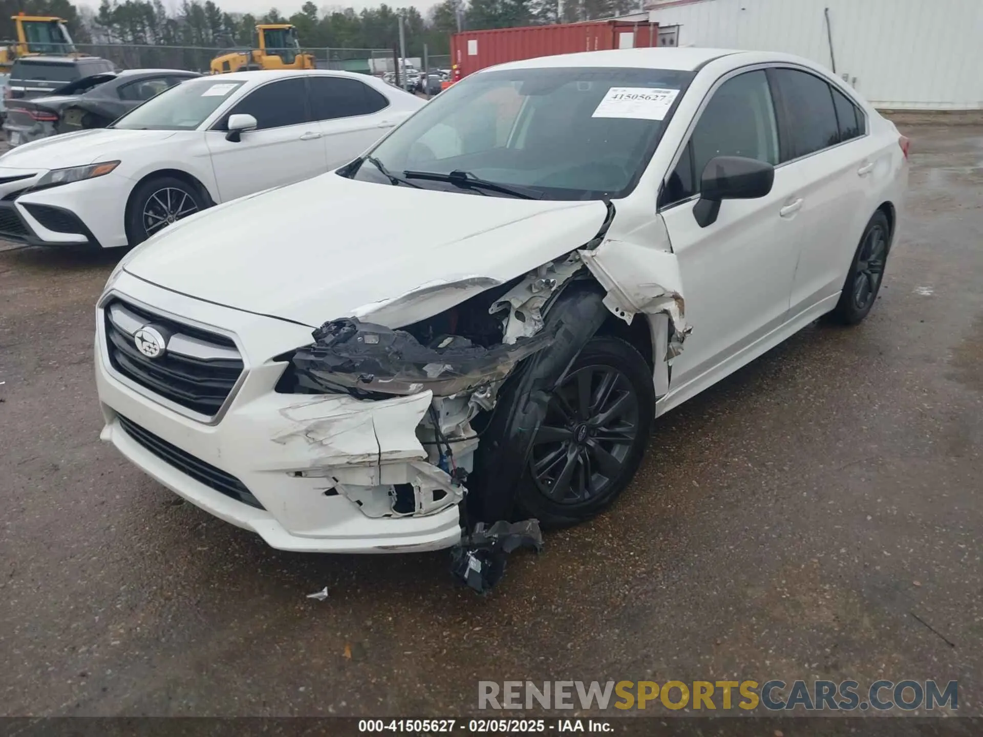17 Фотография поврежденного автомобиля 4S3BNAB6XK3027239 SUBARU LEGACY 2019