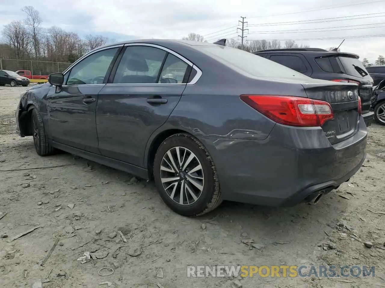2 Photograph of a damaged car 4S3BNAF61K3031092 SUBARU LEGACY 2019