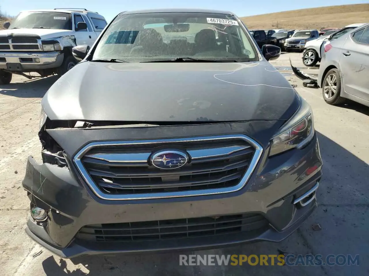 5 Photograph of a damaged car 4S3BNAF62K3023843 SUBARU LEGACY 2019