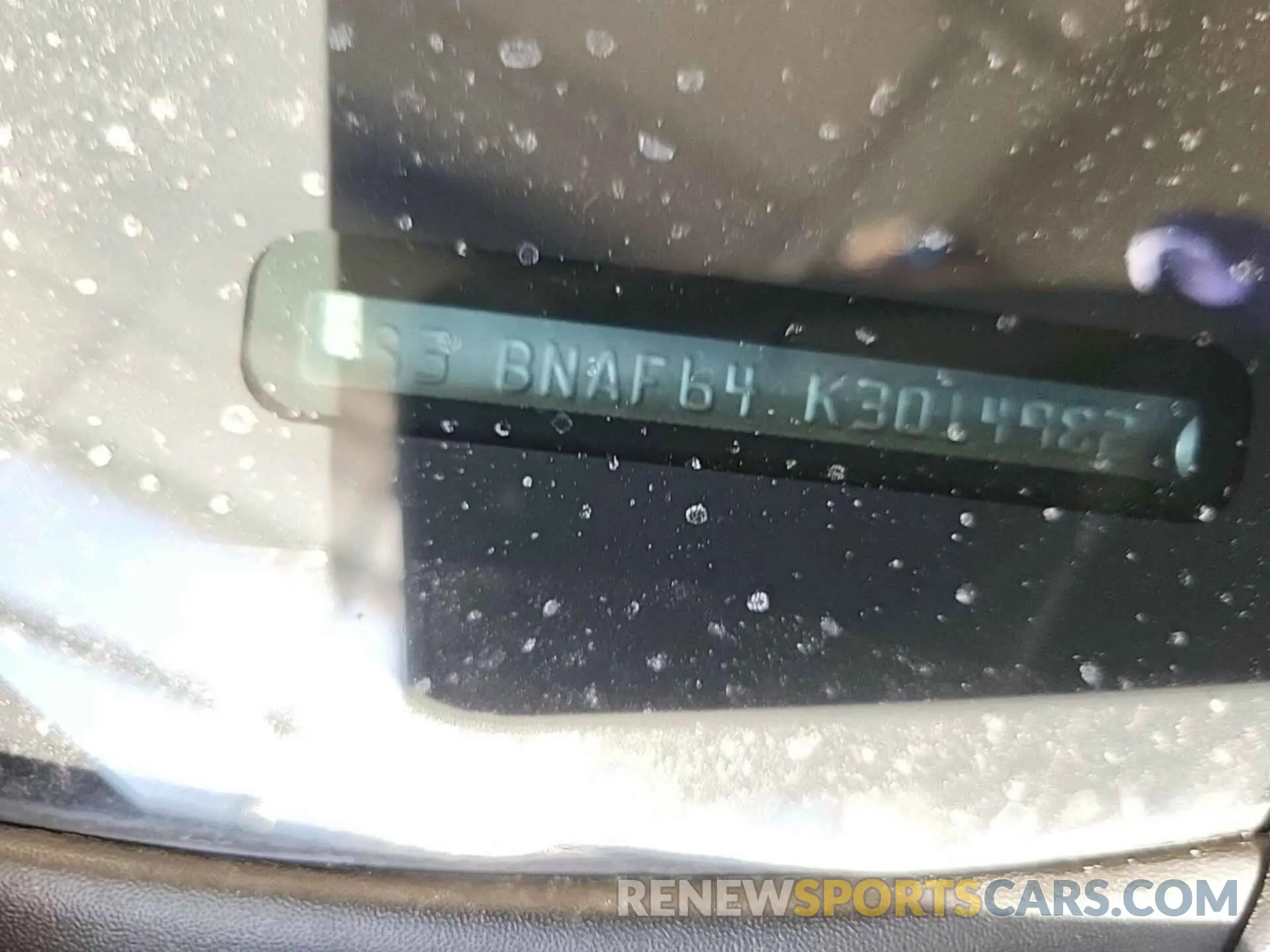 9 Фотография поврежденного автомобиля 4S3BNAF64K3014982 SUBARU LEGACY 2019