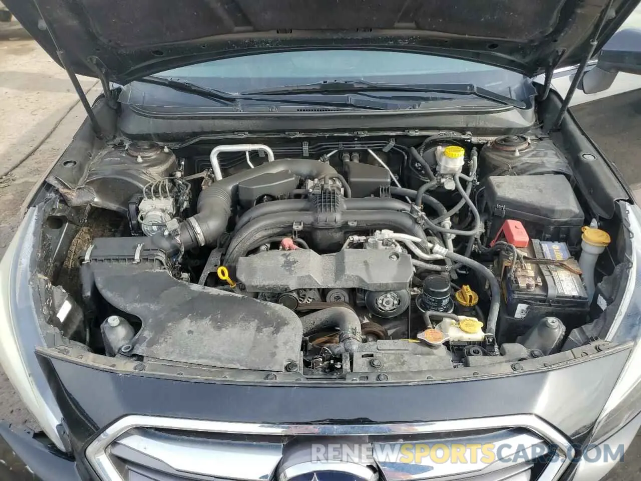 11 Photograph of a damaged car 4S3BNAF64K3023584 SUBARU LEGACY 2019