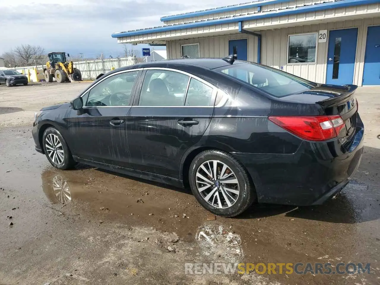 2 Photograph of a damaged car 4S3BNAF64K3023584 SUBARU LEGACY 2019