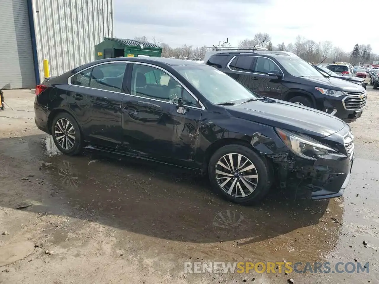 4 Photograph of a damaged car 4S3BNAF64K3023584 SUBARU LEGACY 2019