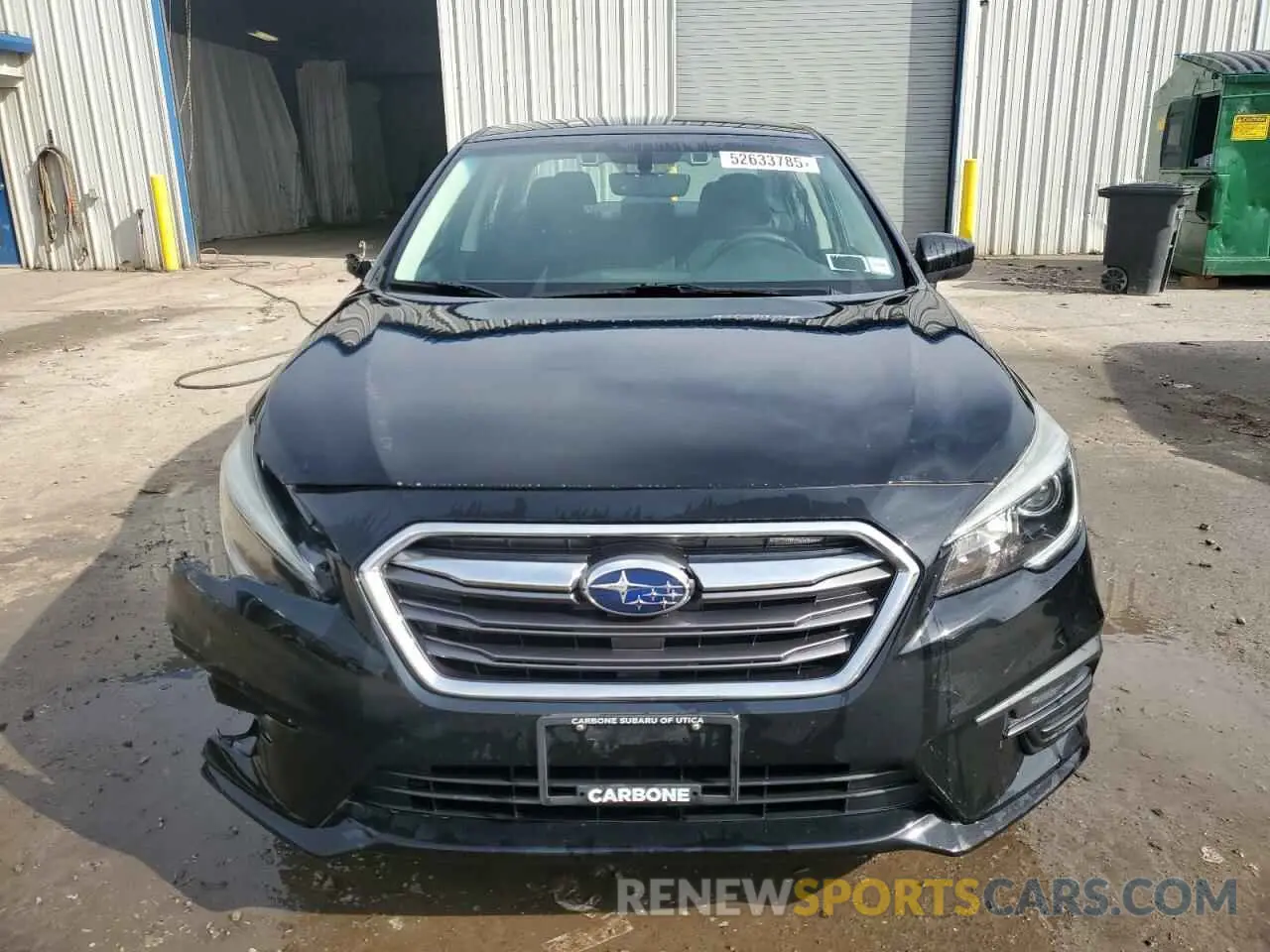 5 Photograph of a damaged car 4S3BNAF64K3023584 SUBARU LEGACY 2019