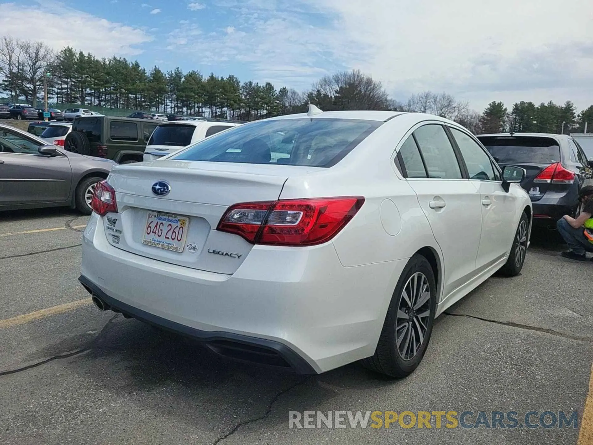 13 Photograph of a damaged car 4S3BNAF64K3027960 SUBARU LEGACY 2019