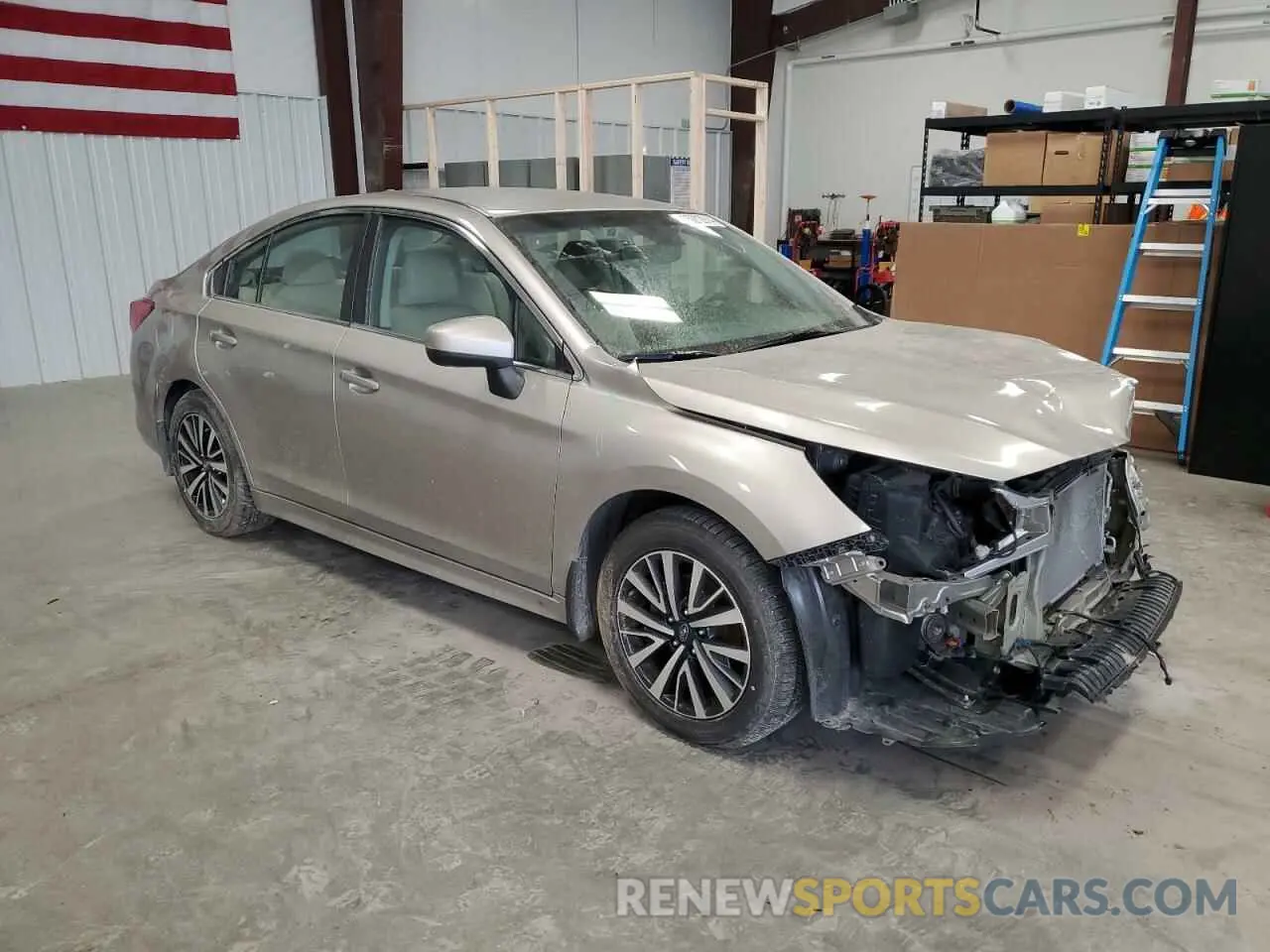 4 Фотография поврежденного автомобиля 4S3BNAF65K3009953 SUBARU LEGACY 2019